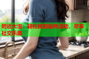 附近大泡：轻松找到最热活动，尽享社交乐趣